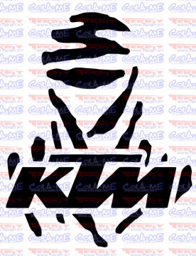 Autocolante - Dakar KTM