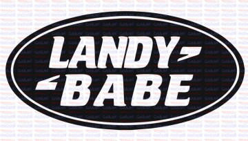 Autocolante - Landy Babe