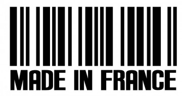 Autocolante - Made in France - Código de barras
