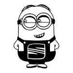Autocolante - Minion para Seat