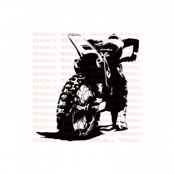 Autocolante - Motocross 2