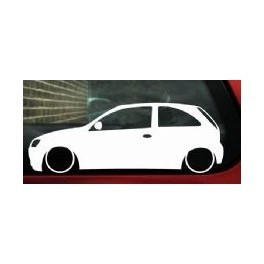 Autocolante - Opel Corsa C 3 Portas