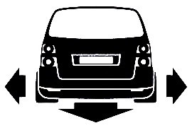 Autocolante para VW Touran