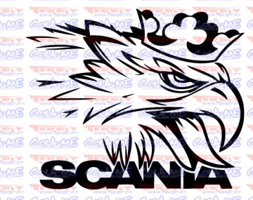 Autocolante - Scania Águia