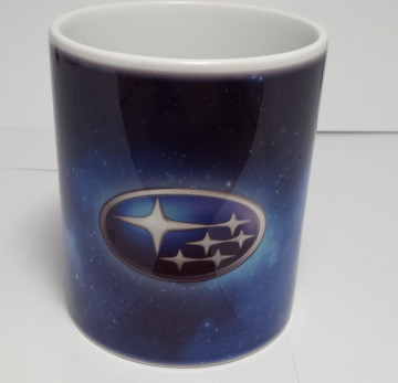 Caneca com Subaru