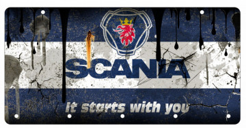 Chaveiro em Acrílico com Scania