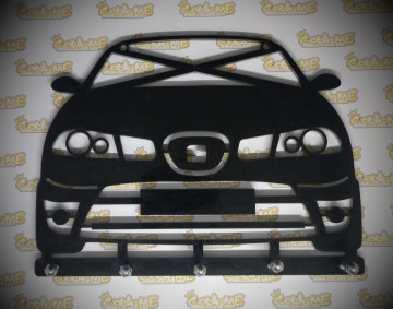 Chaveiro em Acrílico com Seat Ibiza 6L