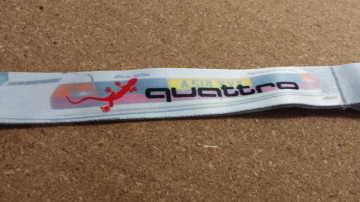 Fita Porta Chaves Com "quattro" para Audi