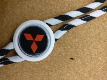 Fita Porta Chaves (lanyard) Ajustávela para Mitsubishi