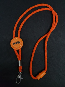Fita Porta Chaves (lanyard) de Pescoço Ajustável para KTM
