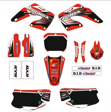 Kit Autocolantes Para Honda CR 125 /250 00-01