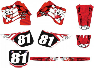 Kit Autocolantes Para HONDA CR 125 / 250 90-92