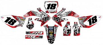 Kit Autocolantes Para Honda crf 450 05-08