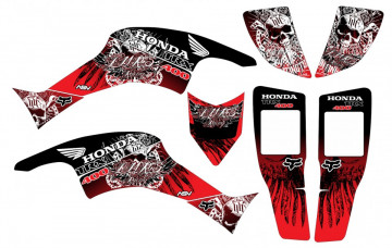 Kit Autocolantes Para HONDA TRX 400 99-07