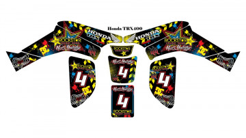 Kit Autocolantes Para HONDA TRX 400 99-07