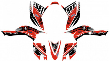 Kit Autocolantes Para HONDA TRX 400 EX 08-12