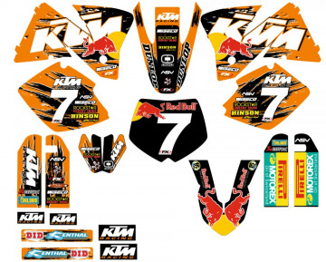 Kit Autocolantes Para KTM EXC / XC 98-01