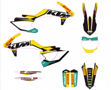 Kit Autocolantes Para Moto - KTM SX / SXF 16-18