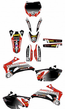 Kit Autocolantes Para Moto - Yamaha YZF 250 / 450 06-09