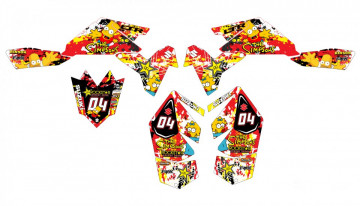 Kit Autocolantes Para Suzuki LTR 450