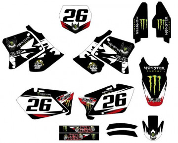 Kit Autocolantes Para Suzuki RM 125 / 250 01-02