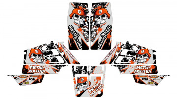 Kit Autocolantes Para Yamaha Banshee 350