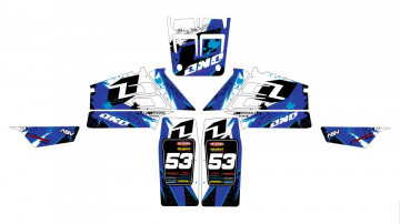 Kit Autocolantes Para Yamaha Banshee 350