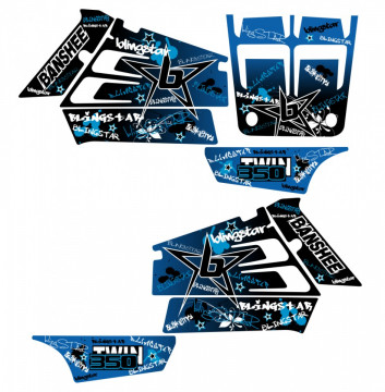 Kit Autocolantes Para Yamaha Banshee 350