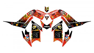 Kit Autocolantes Para Yamaha Raptor 700R