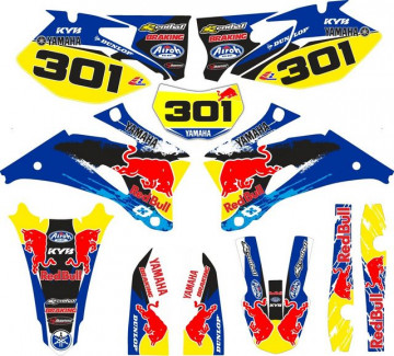Kit Autocolantes Para YAMAHA WRF 450 07-11