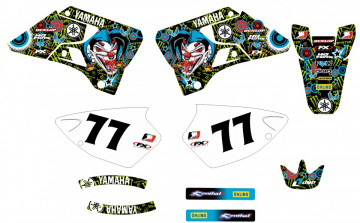 Kit Autocolantes Para Yamaha YZ 125 / 250 96-01