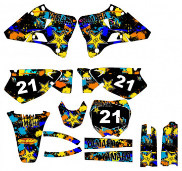 Kit Autocolantes Para Yamaha YZ / WR 125 / 250 - 96-01