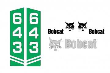 Kit de Autocolantes para BobCat 643