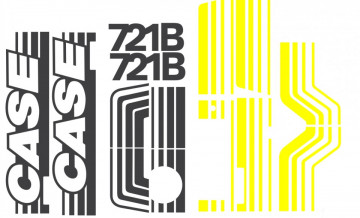 Kit de Autocolantes para CASE 521B
