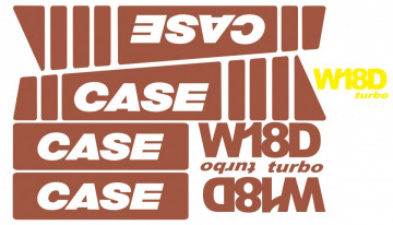 Kit de Autocolantes para CASE W18D