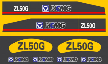 Kit de Autocolantes para XCMG ZL50G