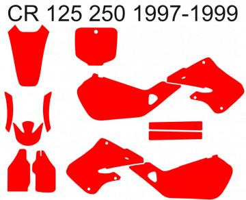 Molde - Honda CR 125 / 250 1997 1998 1999
