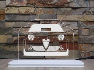 Moldura / Candeeiro com luz de presença - Alfa Romeo Mito