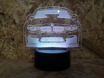 Moldura / Candeeiro com luz de presença - Bmw F30 / F31