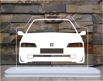 Moldura / Candeeiro com luz de presença -Peugeot 106 mk1