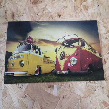 Placa Decorativa em PVC - Vw Pão de forma