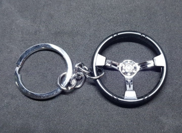 Porta Chaves com Volante Preto