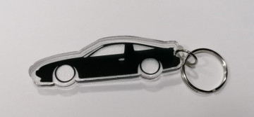 Porta Chaves de Acrílico com silhueta de Nissan 200SX S13