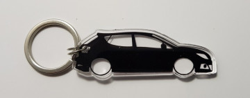 Porta Chaves de Acrílico com silhueta de Seat Ibiza 6J