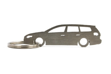 Porta Chaves em inox com silhueta com Volkswagen Passat B6 wagon