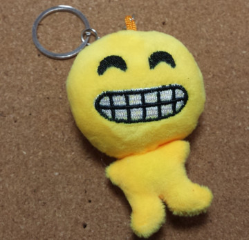 Porta Chaves - Emoji Sorriso cerrado