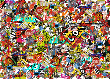 Sticker Bomb - Tekbit / Cola-me