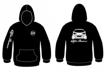 Sweatshirt com capuz para Alfa Romeo 147