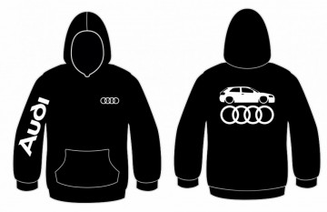 Sweatshirt com capuz para Audi A3 8P Lateral