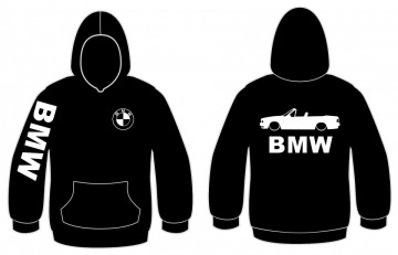 Sweatshirt com capuz para Bmw E30 Cabrio